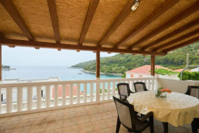 Holiday apartment in Saplunara with sea view, terrace, air conditioning, WiFi 5197-5